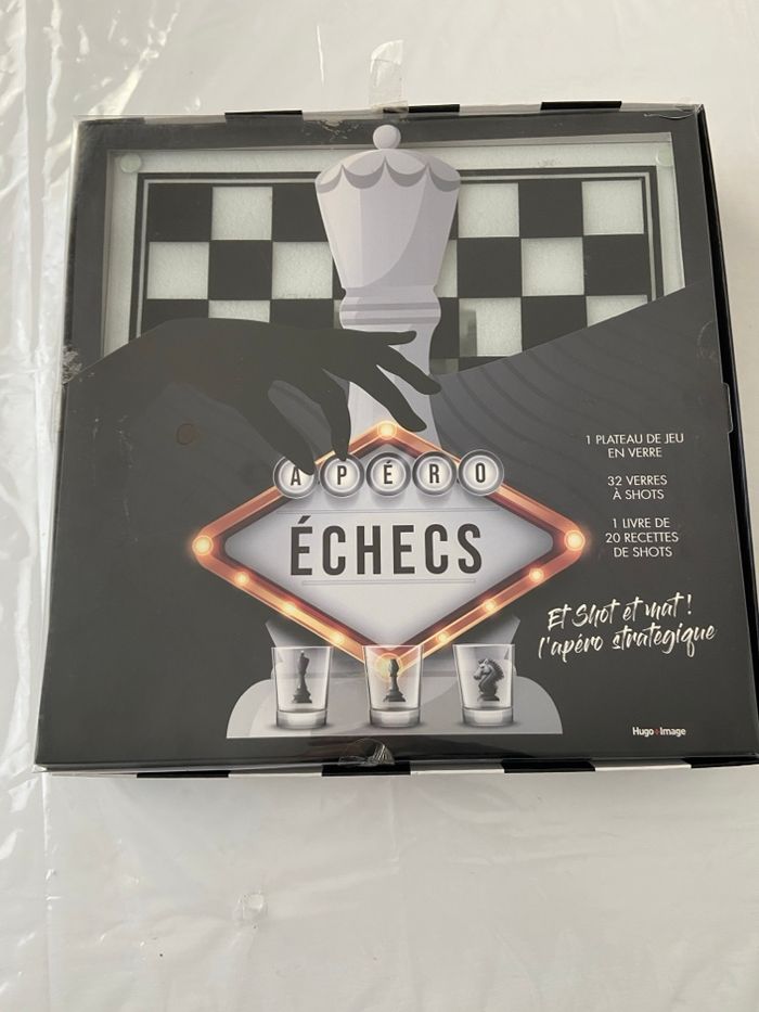 Jeu Apéro Échecs (Shot Échecs)