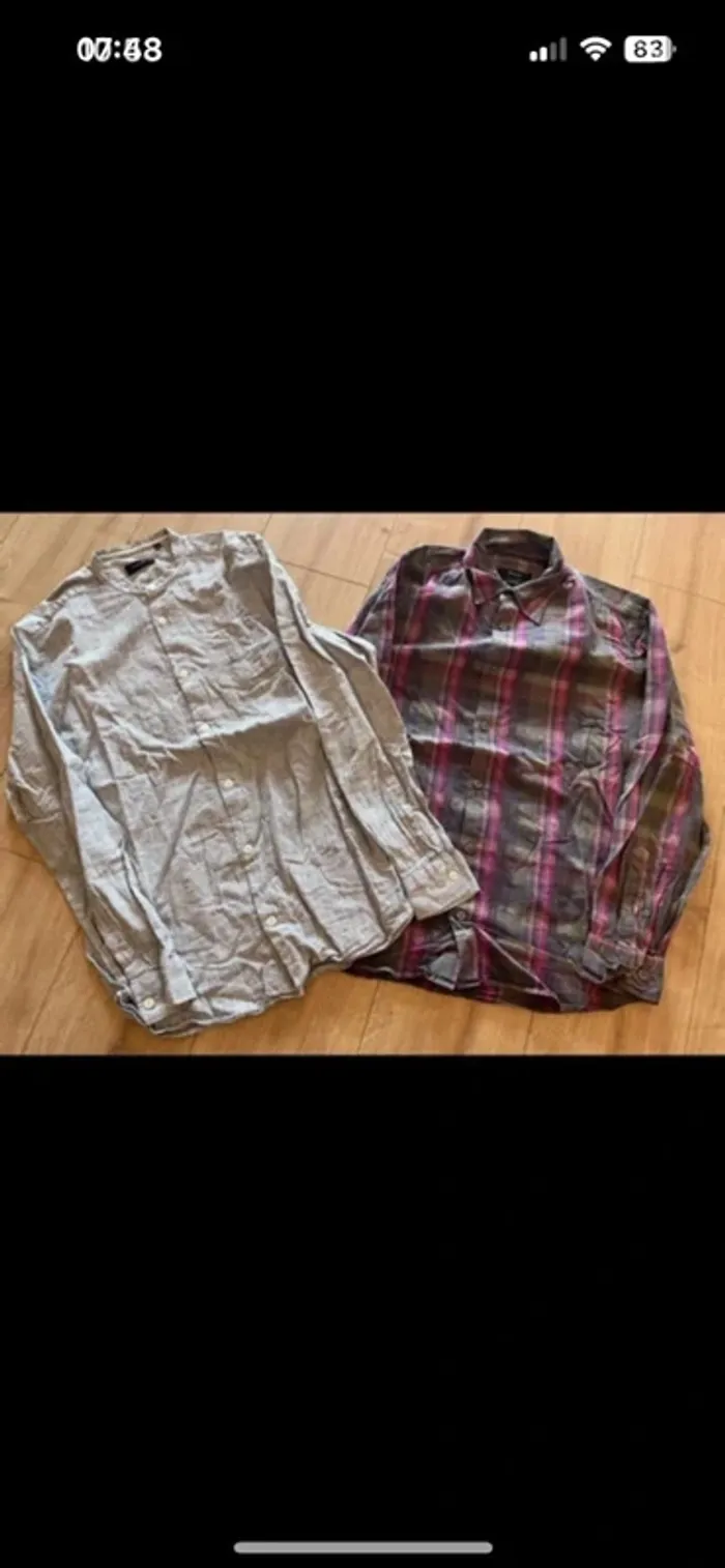 Chemises Burton taille 40
