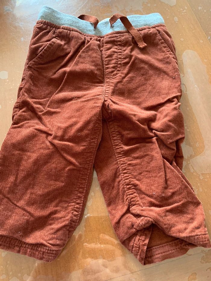 Lot pantalon hiver Du pareil au même 9 mois - photo numéro 7