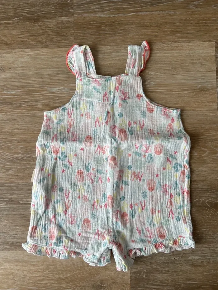 Salopette short 2 ans