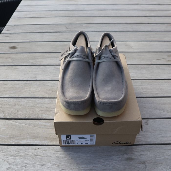 Clarks Wallabee Gris - photo numéro 8