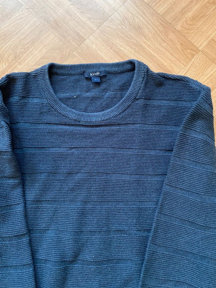 Sweat pull bleu marine Kiabi - photo numéro 3