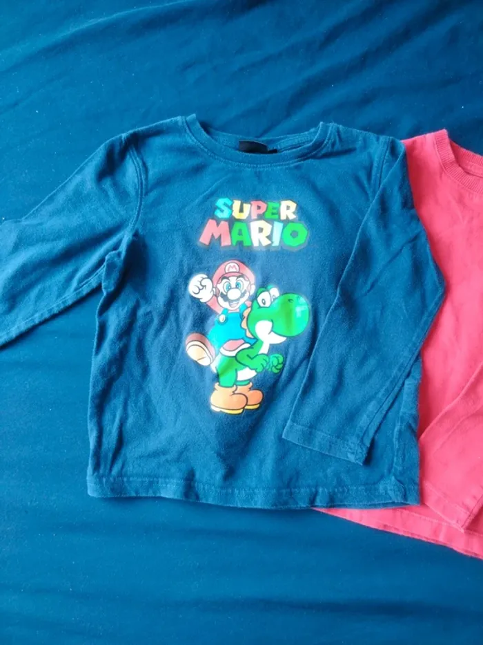 Lot 3 t shirts manches longues - photo numéro 2