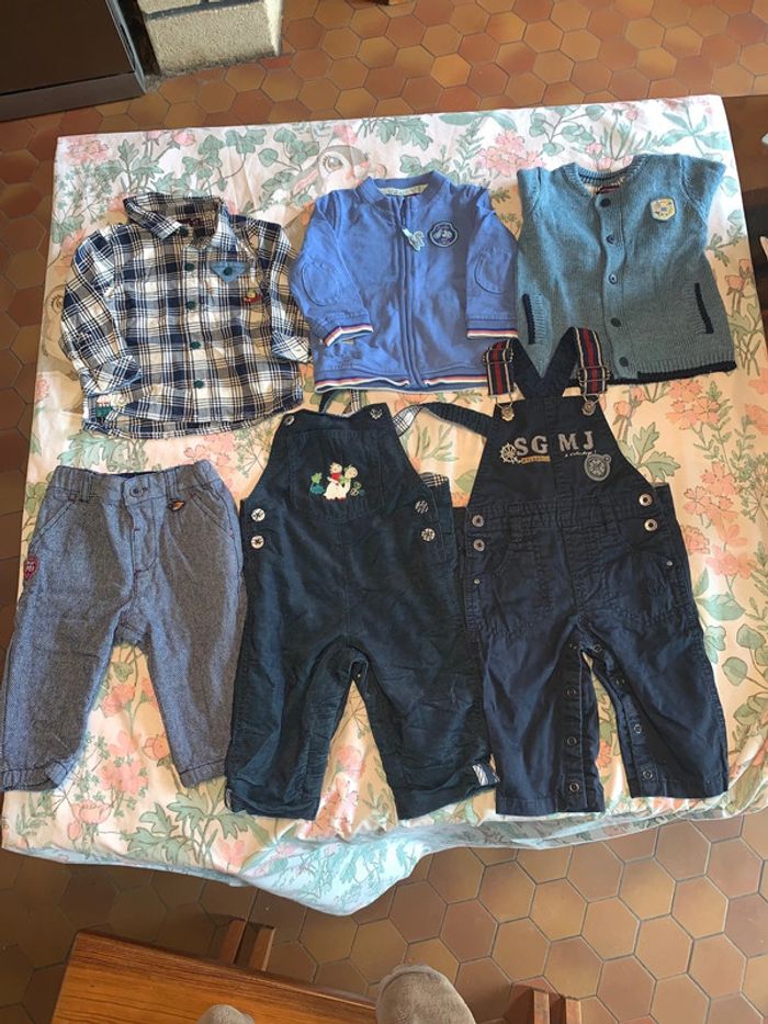 Lot vêtements bébé garçons sergent major