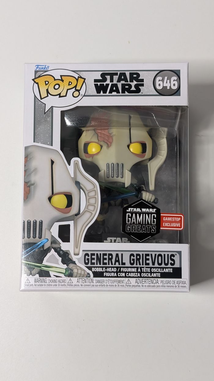 [Funko pop] Figurine Star Wars General Grievous Exclu 646