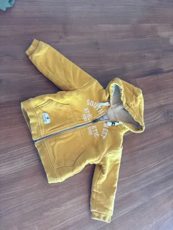 Gilet très chaud moutarde t18/24 mois southwest