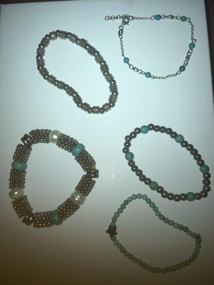Lot de 5 bracelets - photo numéro 2