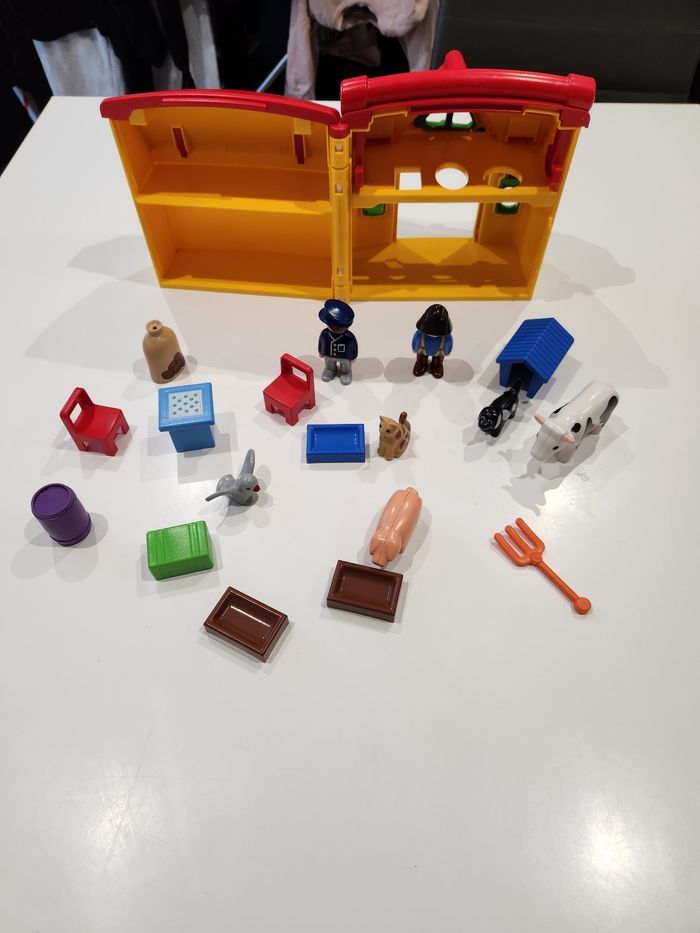 Playmobill 1 2 3 ferme - photo numéro 3