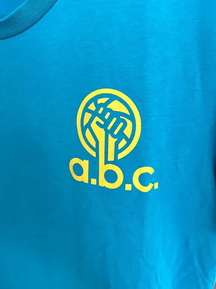 Tee-shirts adidas ABC basket Bleu - photo numéro 2