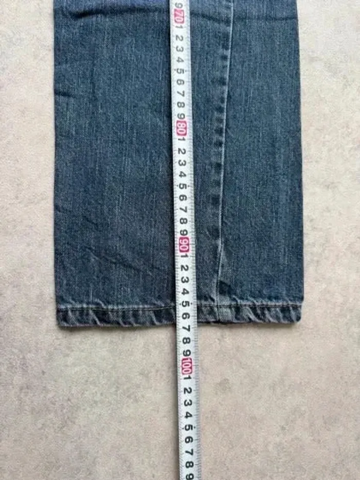 Jeans Levi's 550 W27 FR36 L27 coupe droite bleu marine Homme Men pan569b - photo numéro 4