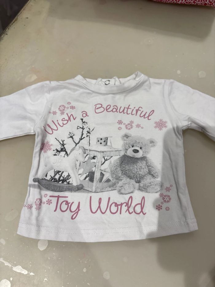 Lot tee shirt bébé fille - photo numéro 4