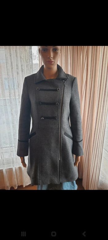 Jolie Manteau gris anthracite Naf Naf taille 36