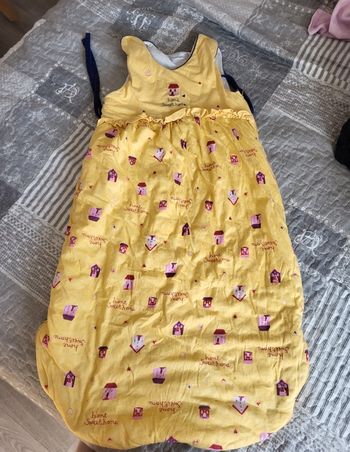 Gigoteuse jaune 6/24 mois