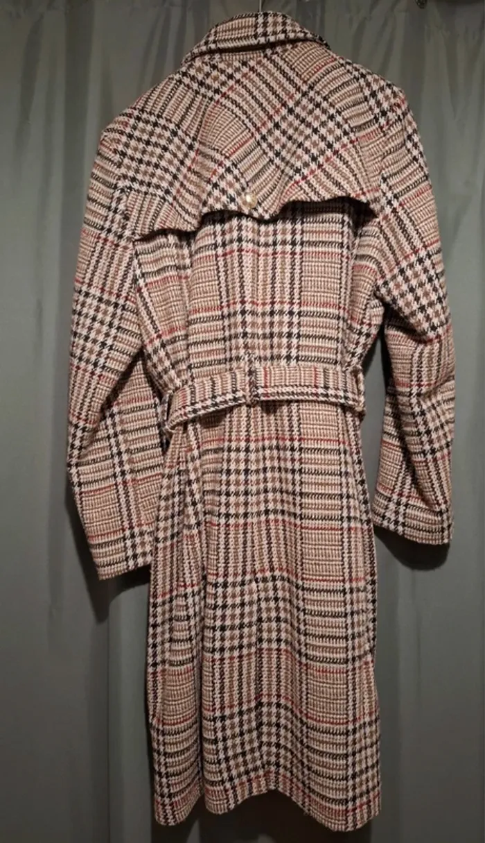 Manteau à carreaux Nafnaf T44 Neuf - photo numéro 7