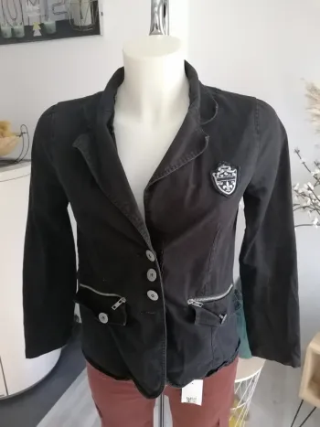 Blazer noir incandescence XS