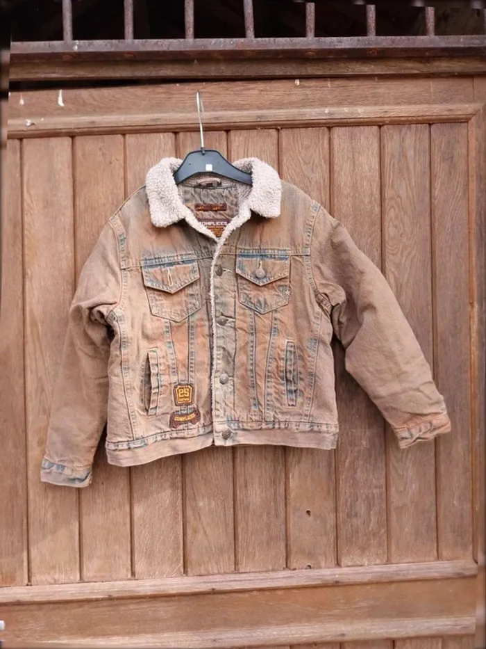 Manteau vintage garçon Complices 8 ans