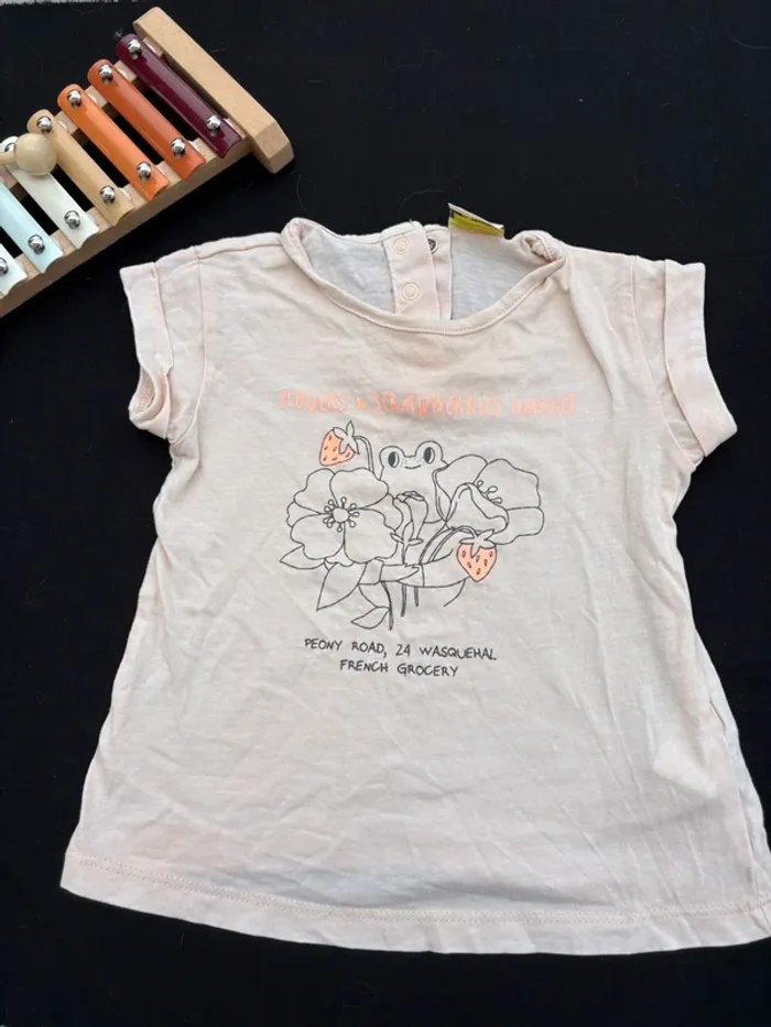 T-shirt TAO corail