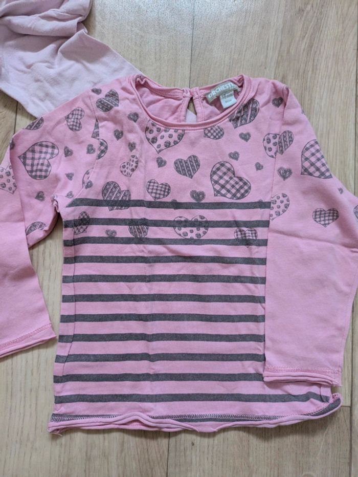 Lot 7 tee-shirt manches longues 18 Mois - photo numéro 7