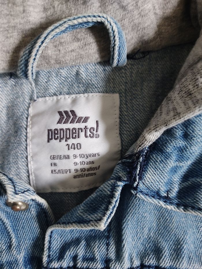 Veste bi-matiere pepperts - photo numéro 2
