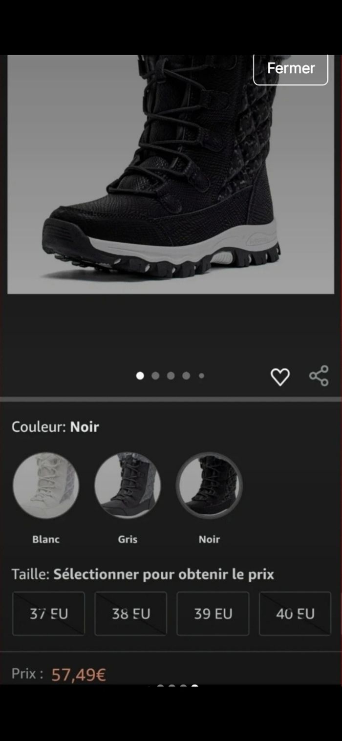 Lot chaussure d'hiver Hobibear et cache oreille - photo numéro 7
