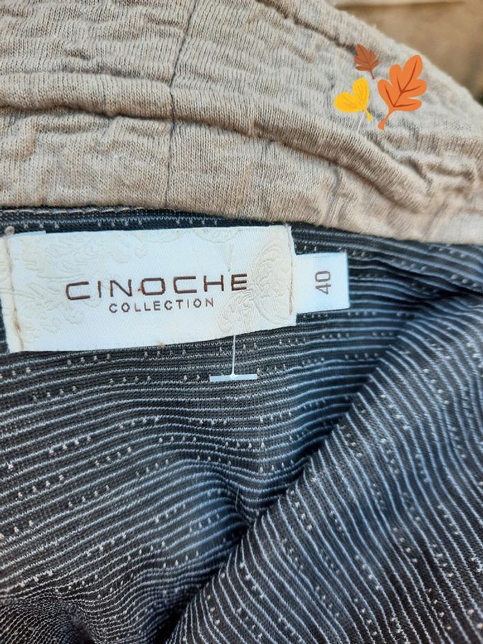 Veste beige chic T 40 Cinoche Collection - photo numéro 11