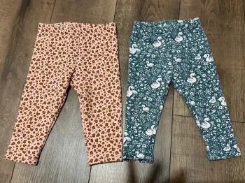 2 Leggings chaud 18 mois 80cm Sergent Major