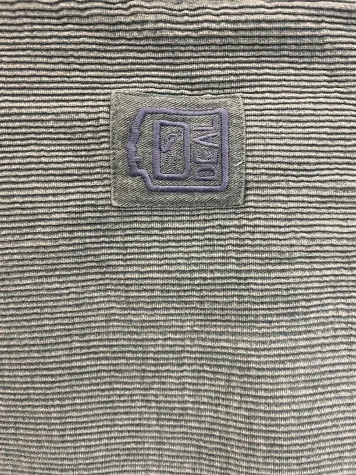 Half Zip pullover Mens S vintage ribbed blue - photo numéro 7