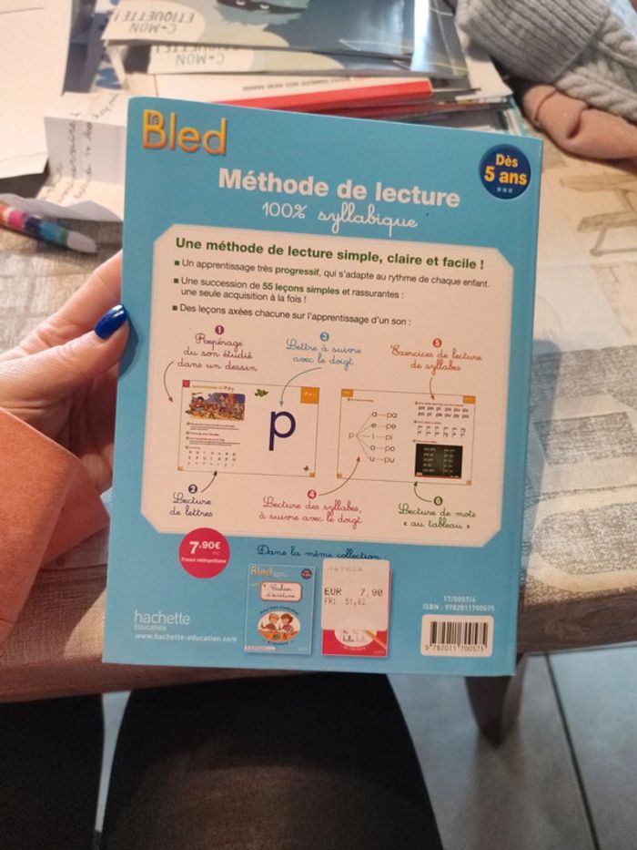 Livre méthode de lecture bled des 5 ans - photo numéro 2