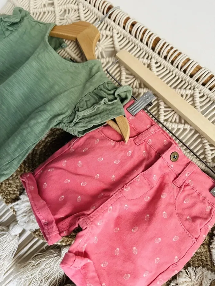 Ensemble bébé fille 12 mois - photo numéro 3