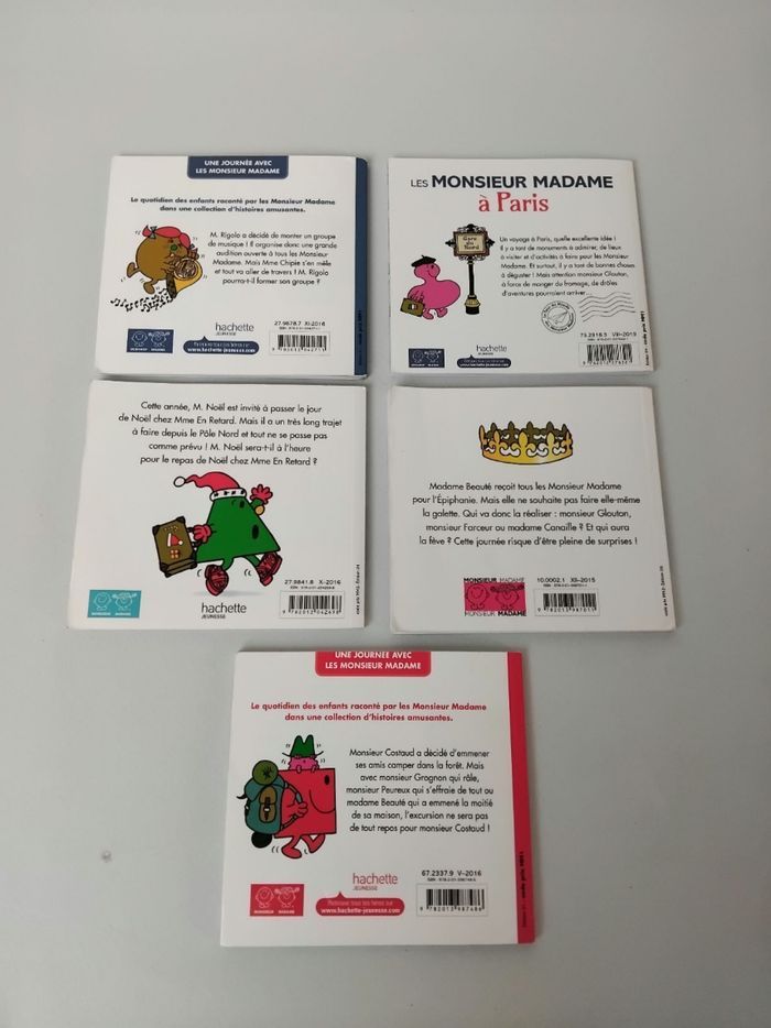 Monsieur Madame Lot 10 Livres M. Mme 📚 - photo numéro 3