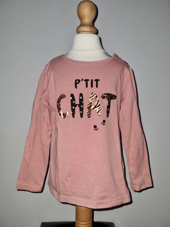 T-shirt manches longues 4/5 ans Gémo