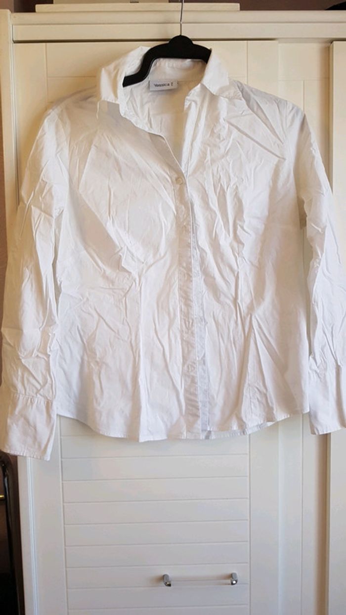 Chemise blanche manches longues