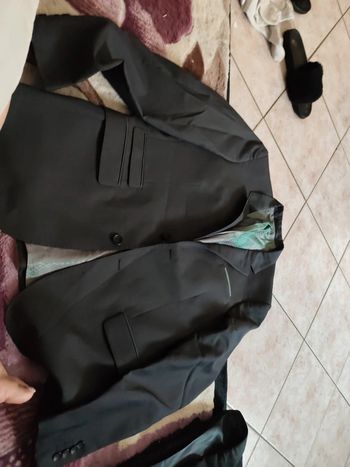 Veste de costume father&sons taille 52 gris foncer