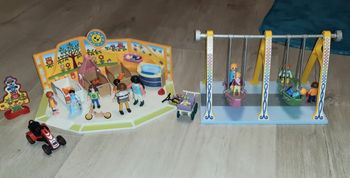 Garderie et sa balançoire Playmobil