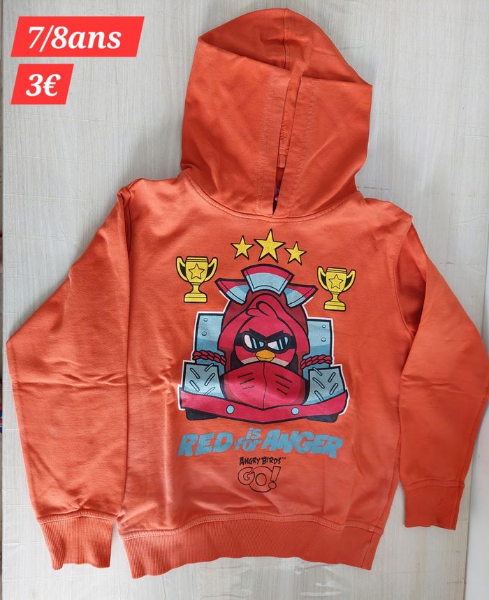 Pull avec motif garçon 7/8ans - photo numéro 2