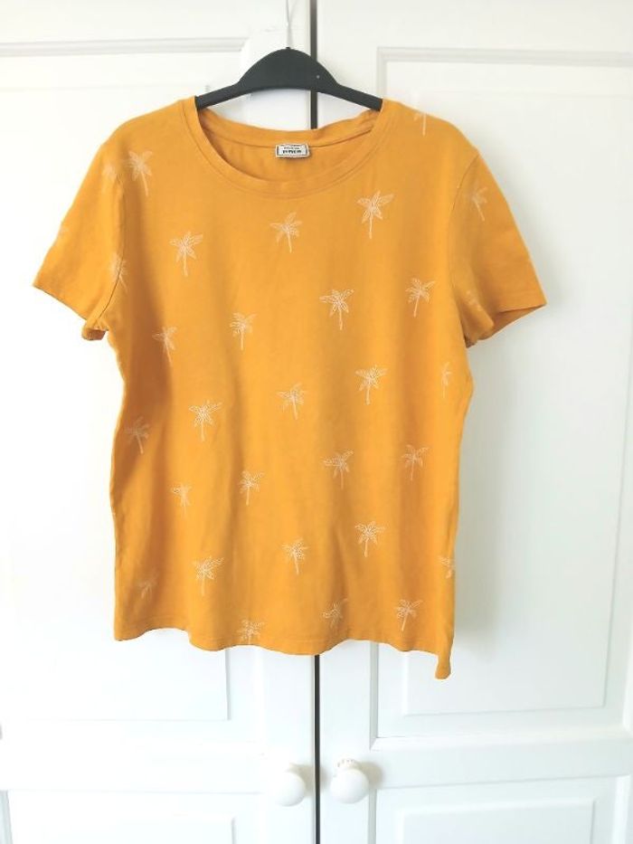 Tee-shirt MC moutarde 34/XS - Pimkie