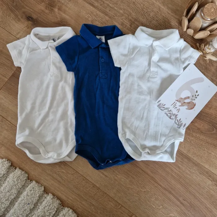 Lot 3 bodies Petit Bateau