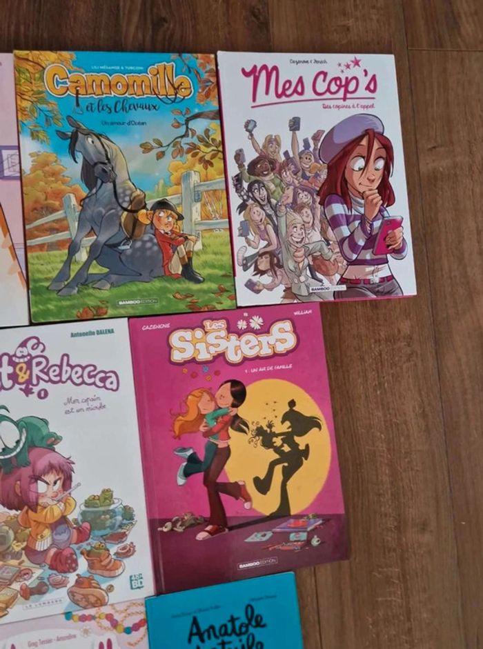 Lot  de  7 bandes  dessinées découverte fille - photo numéro 3