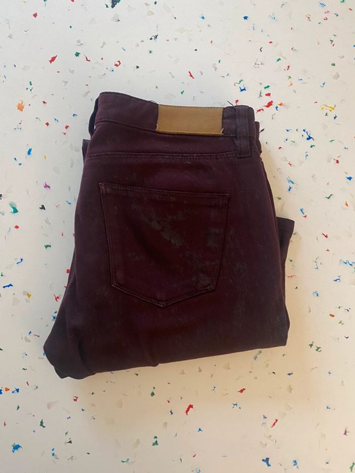 Jean slim violet Iro taille 26 - photo numéro 2