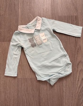 Body manches longues à col - 3 mois 59 cm - Obaibi