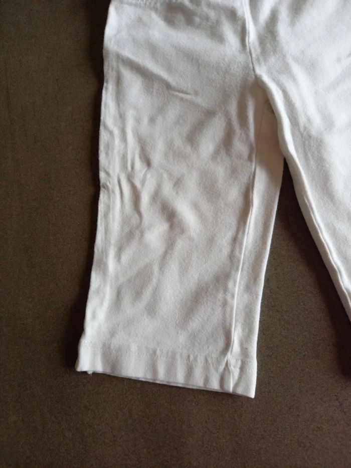 Leggins 3/4 5 ans blanc - photo numéro 2