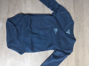 Lot de 2 bodies Kiabi 1 mois (56cm)