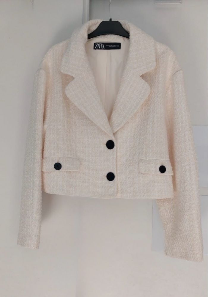 Magnifique Blazer Zara taille M/L en très bon état. - photo numéro 2