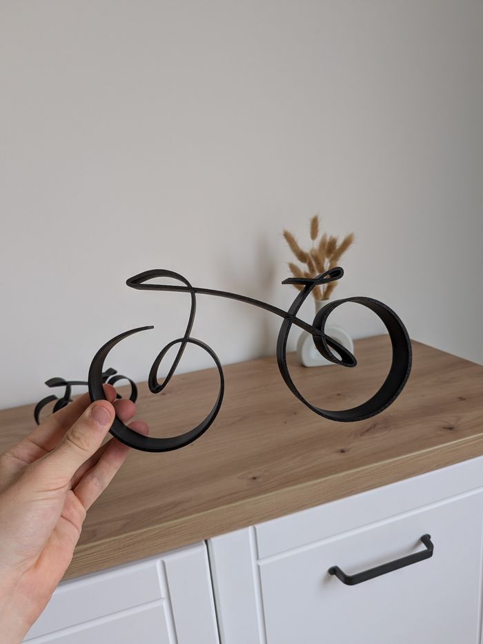 2 vélo en 3d à poser pour décoration - photo numéro 6