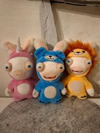 Peluches Lapins Crétins