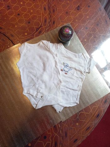 LOT 2 BODYS mixte 0 a 3 mois