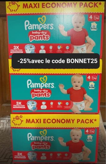 Pampers taille 4