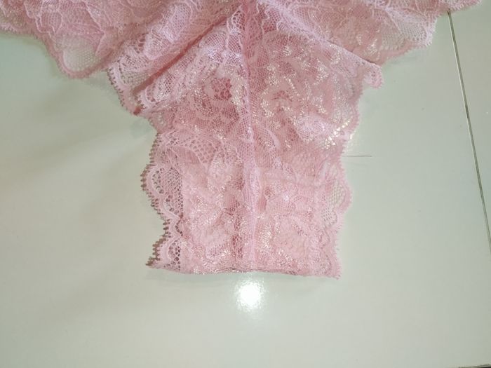 Ensemble sous vêtements / Tanga rose - photo numéro 10