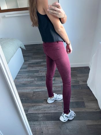 Jean bordeaux Zara