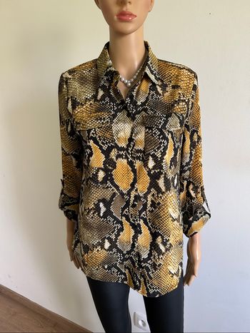 Blouse imprimée à manches longues Only taille 36 jamais portée